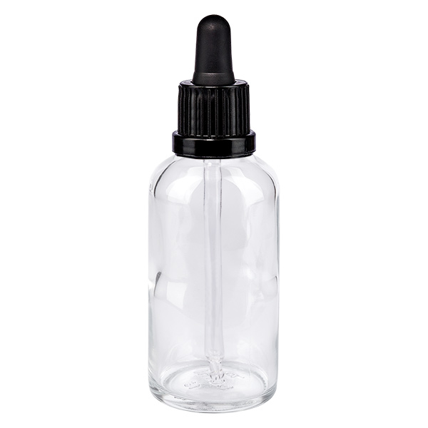 50ml pipetovací láhev černý uzávěr s ochranou proti manipulaci ClearLine UT18/50