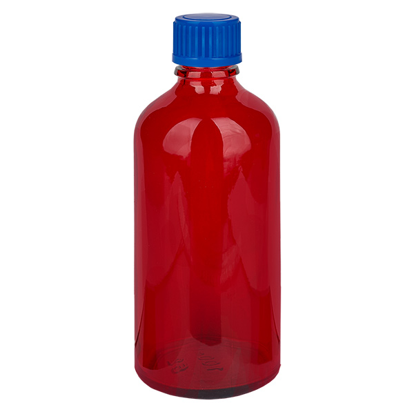 100ml láhev 11mm šroubovací uzávěr modrá Standard RedLine UT18/100 100ml láhev 11mm šroubovací uzávěr modrá Standard RedLine UT18/100