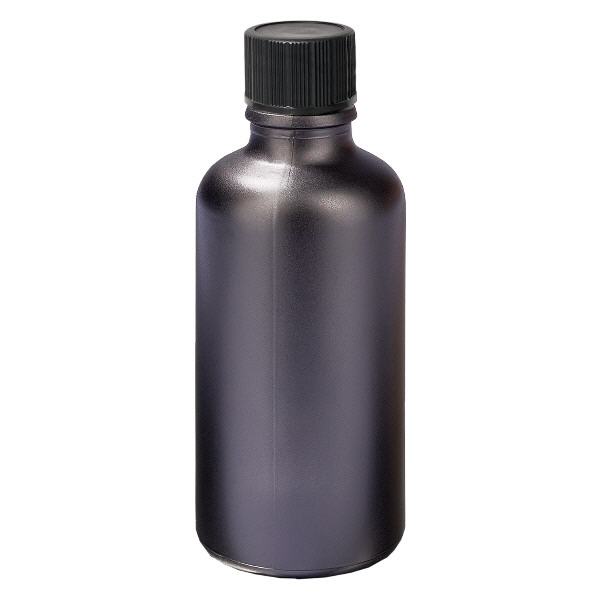 50ml lahvička s kapátkem 1mm černá standardní uzávěr BlackLine UT18/50