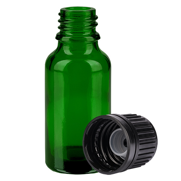 20ml lahvička s pumpičkou černá standardní uzávěr GreenLine UT18/20 20ml lahvička s pumpičkou černá standardní uzávěr GreenLine UT18/20