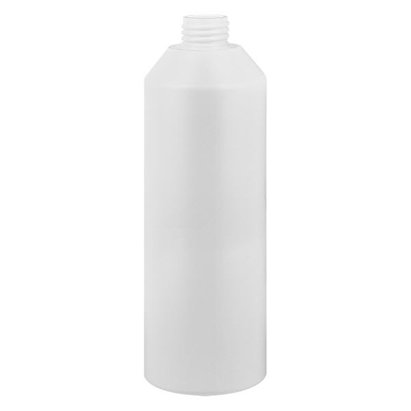 Lékárenská láhev HDPE 250ml bílá, bez uzávěru. Lékárenská láhev HDPE 250ml bílá, bez uzávěru.