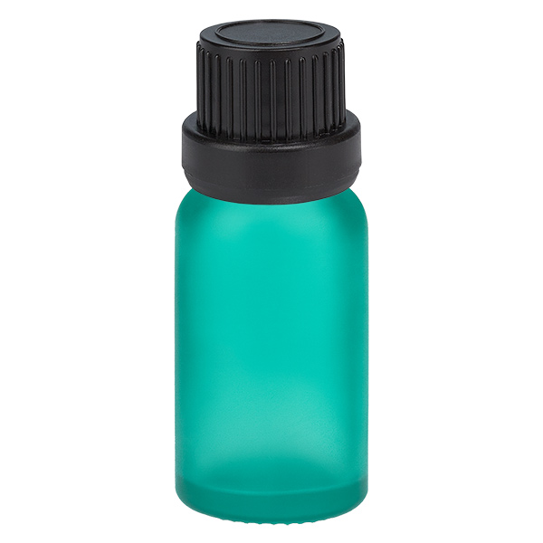10ml lahvička s kapátkem 2mm černá tamper-evidentní uzávěr GreenL. UT18/10 10ml lahvička s kapátkem 2mm černá tamper-evidentní uzávěr GreenL. UT18/10