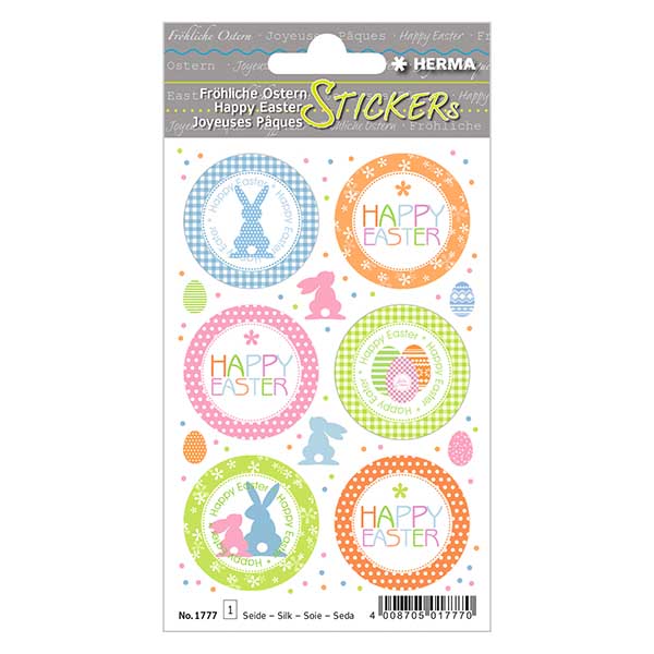 &#352;pi&#269;kov&#233; samolepky &quot;Velikono&#269;n&#237; pozdravy&quot; (12 samolepek)