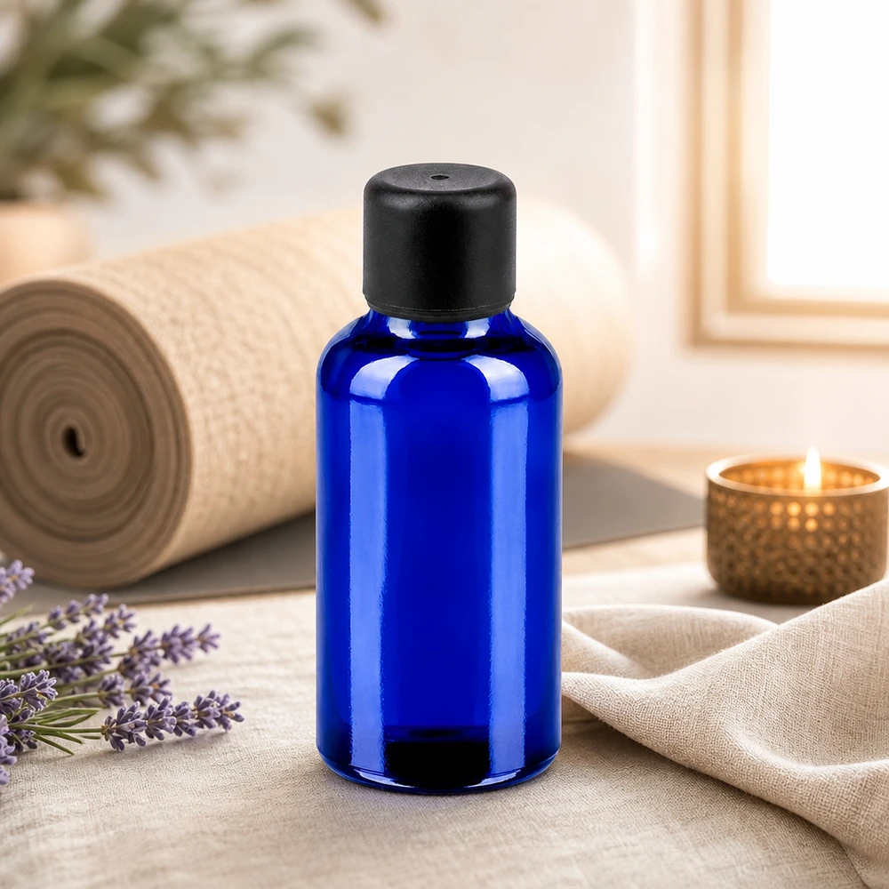 Hochwertige 30ml Flasche STD BlueLine Serie mit 6mm Verschlusssystem für Fachbereiche