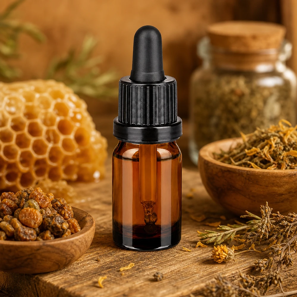 5ml pipetovací láhev černá s uzávěrem proti neoprávněné manipulaci BrownLine UT18/5 Braune 5ml Tropferflasche mit schwarzer Gummipipette zum sicheren Aufbewahren von Wirkstoffen