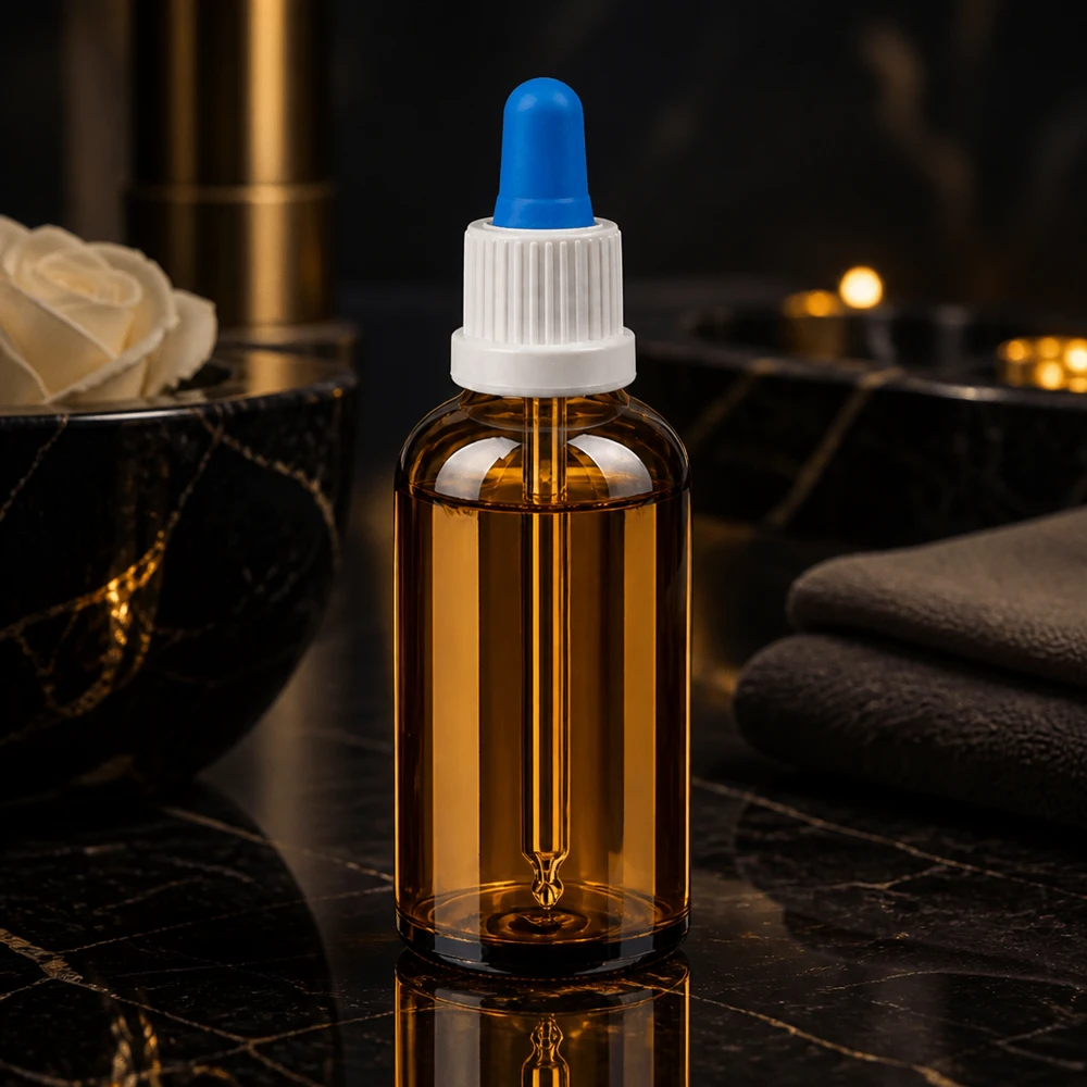 Handliche 50ml Dosierungsflasche BrownLine für präzise Abfüllung und Anwendung