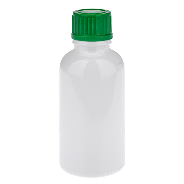 30ml láhev 11mm šroubovací uzávěr zelený standardní WhiteLine UT18/30 30ml láhev 11mm šroubovací uzávěr zelený standardní WhiteLine UT18/30