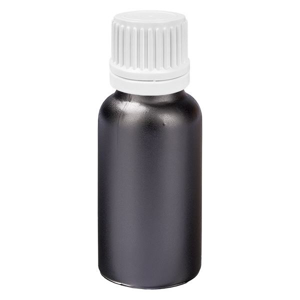 20ml lahvi&#269;ka s kap&#225;tkem 0,7 mm b&#237;l&#225; s uz&#225;v&#283;rem proti neopr&#225;vn&#283;n&#233; manipulaci BlackLine UT18/20