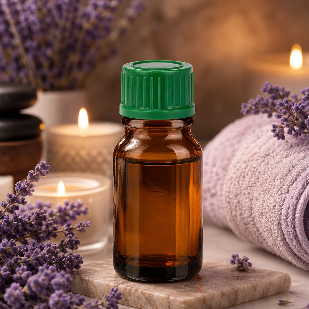 10ml lahvička 11mm šroubovací uzávěr zelená Standard BrownLine UT18/10 10ml Präzisionsflasche aus getöntem Glas mit ergonomischem grünen Schraubverschluss
