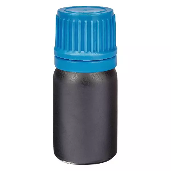 5ml lahvička 11mm šroubovací uzávěr modrý s bezpečnostní pojistkou BlackLine UT18/5 5ml lahvička 11mm šroubovací uzávěr modrý s bezpečnostní pojistkou BlackLine UT18/5