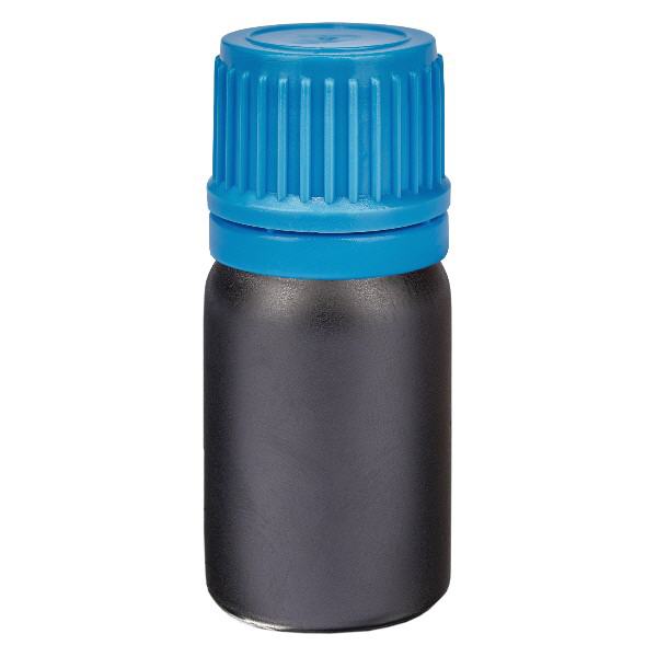 5ml lahvička 11mm šroubovací uzávěr modrý s bezpečnostní pojistkou BlackLine UT18/5 5ml lahvička 11mm šroubovací uzávěr modrý s bezpečnostní pojistkou BlackLine UT18/5