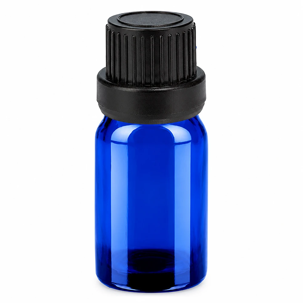 Hochwertige 5ml BlueLine Tropfflasche mit 2mm Tropföffnung für exakte Dosierung