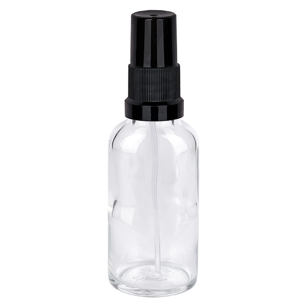 30ml lahvička s rozprašovačem černá standardní uzávěr ClearLine UT18/30 30ml lahvička s rozprašovačem černá standardní uzávěr ClearLine UT18/30