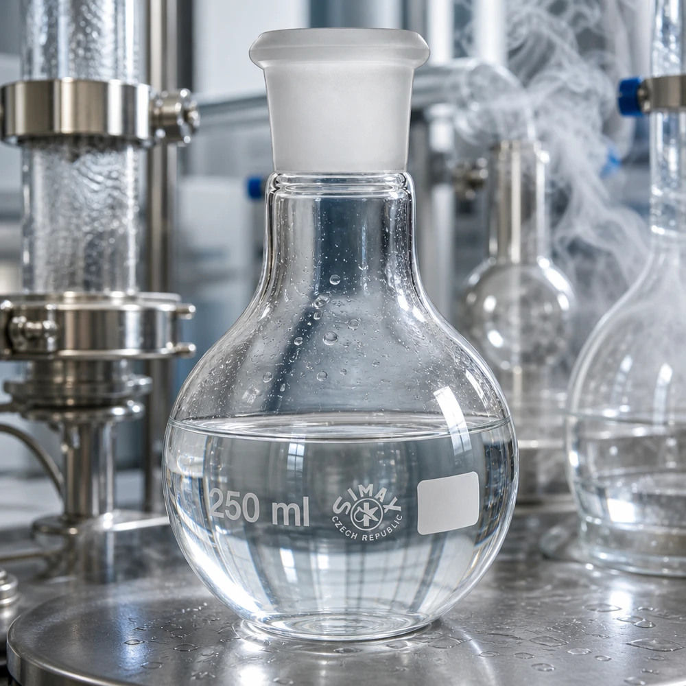 Universeller Laborkolben 250ml mit Normschliff 29/32 für vielseitige analytische Anwendungen