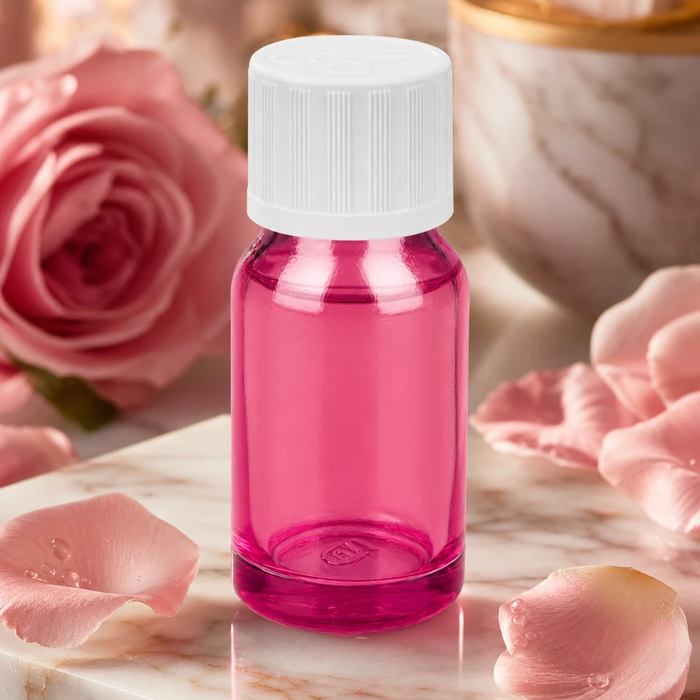 Premium 10ml Violettglas-Flasche mit UV-Schutz für empfindliche Essenzen und Öle