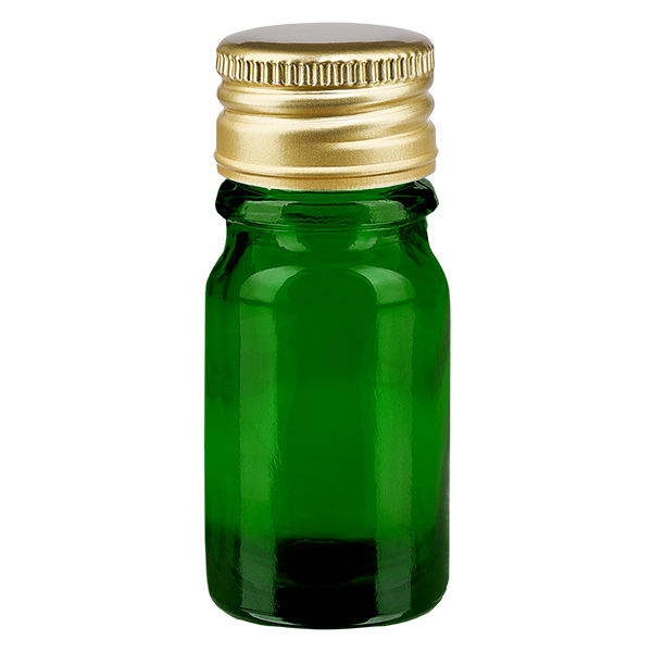 5ml lahvi&#269;ka 11mm &#353;roubovac&#237; uz&#225;v&#283;r Alu-Gold Standard GreenLine UT18/5