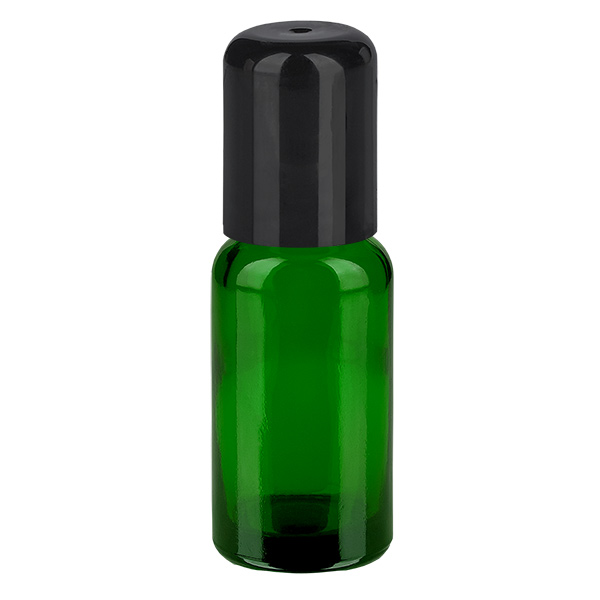 20ml roll-on lahvička černá standardní uzávěr GreenLine UT18/20 20ml roll-on lahvička černá standardní uzávěr GreenLine UT18/20