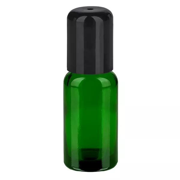 20ml roll-on lahvička černá standardní uzávěr GreenLine UT18/20