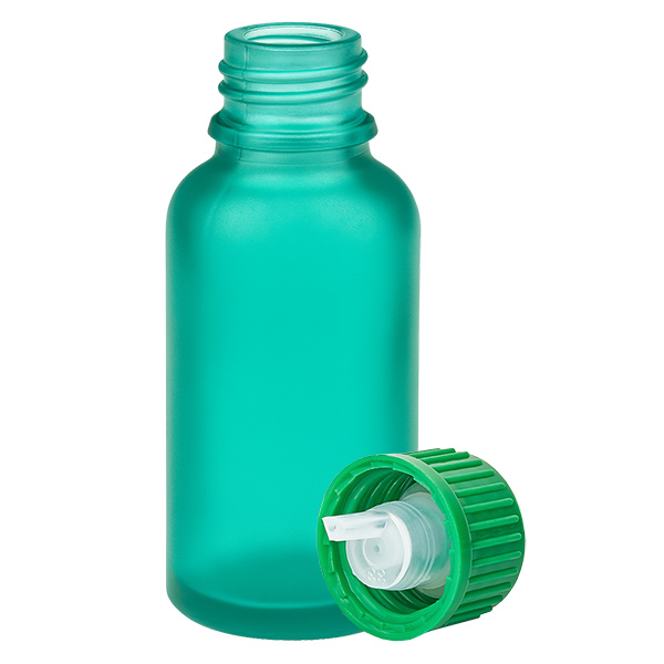 30ml lahvička s kapátkem 0,8 mm zelená standardní uzávěr GreenLine UT18/30 30ml lahvička s kapátkem 0,8 mm zelená standardní uzávěr GreenLine UT18/30