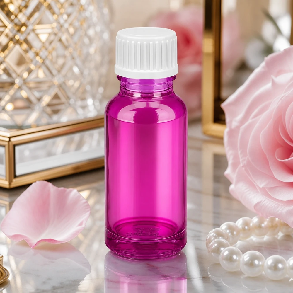 Handliche 20ml Tropfflasche Purple mit ergonomischem Design für einfache Handhabung