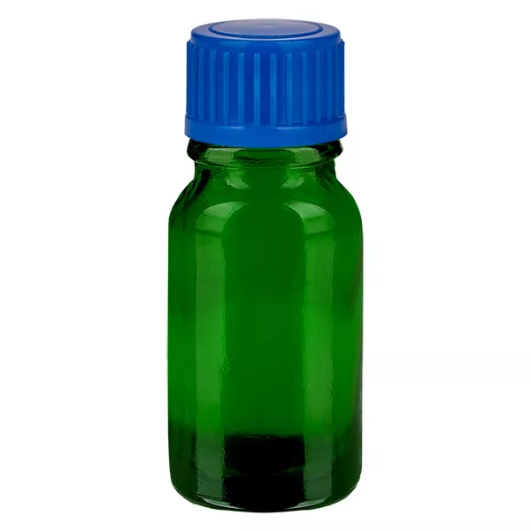 10ml láhev 11mm šroubovací uzávěr modrá Standard GreenLine UT18/10 10ml láhev 11mm šroubovací uzávěr modrá Standard GreenLine UT18/10