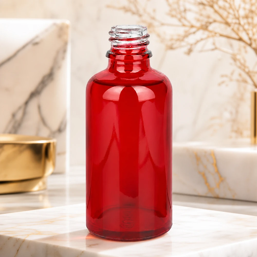 50ml lékárenská láhev RedLine UT18/50 UNiTWIST Vielseitige 50ml Glasflasche RedLine UT18/50 für Kosmetik Seren und ätherische Öle geeignet