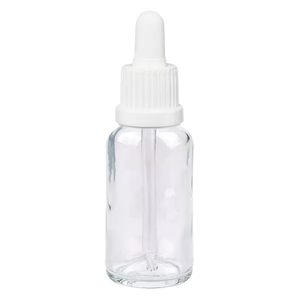 20ml pipetovací láhev bílá s uzávěrem s ochranou proti manipulaci ClearLine UT18/20