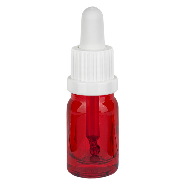5ml pipetovací lahvička bílá s uzávěrem odolným proti manipulaci RedLine UT18/5