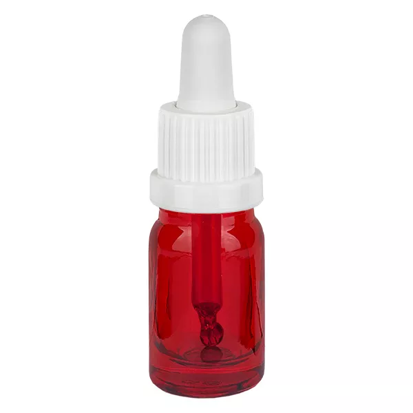 5ml pipetovací lahvička bílá s uzávěrem odolným proti manipulaci RedLine UT18/5