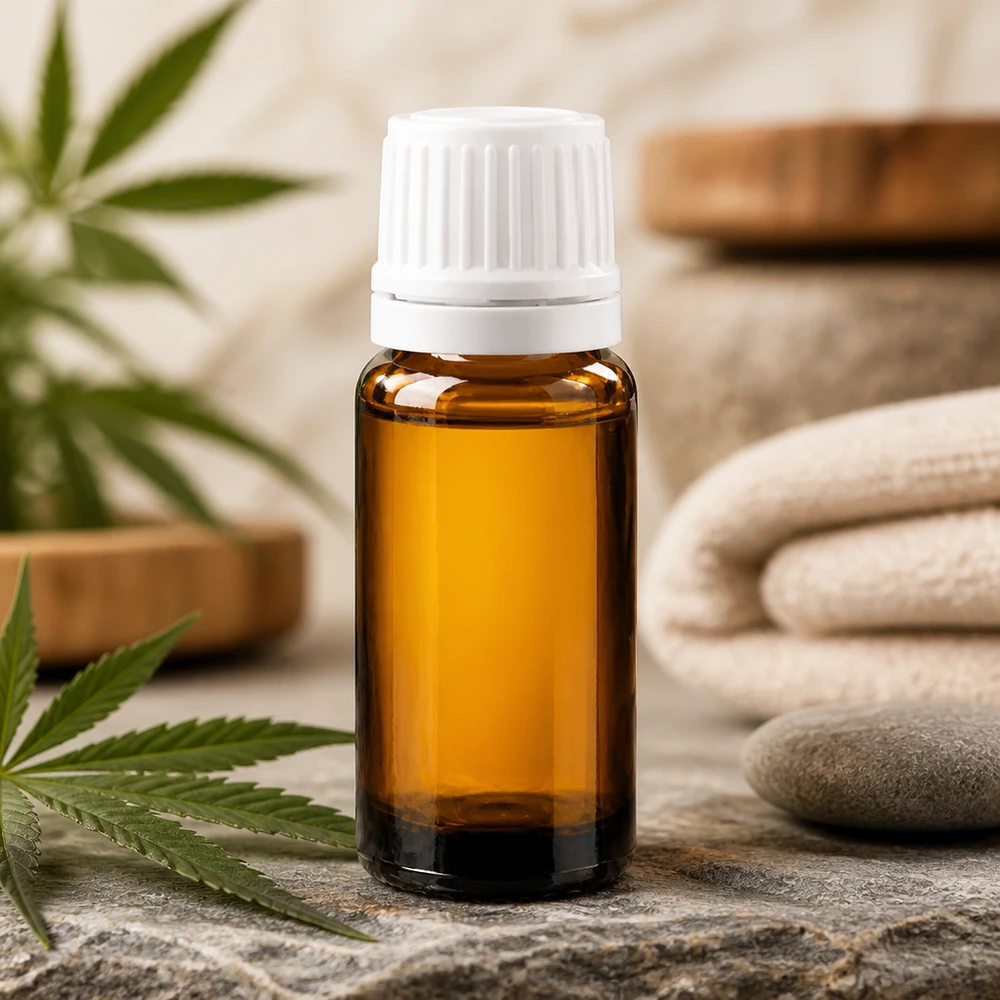 Lékárenská lahvička hnědá 10ml kapátko 1,2mm bílý uzávěr proti neoprávněné manipulaci Tropfflasche Braunglas 10ml mit 0,7mm Öffnung und weißem Verschluss für präzise Öldosierung