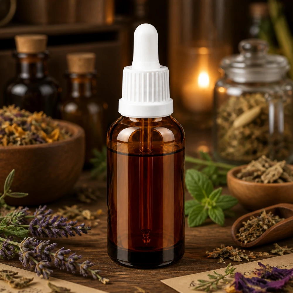 Professionelle 30ml Pipettenflasche in Apothekerqualität mit lichtschutzender Glaswand