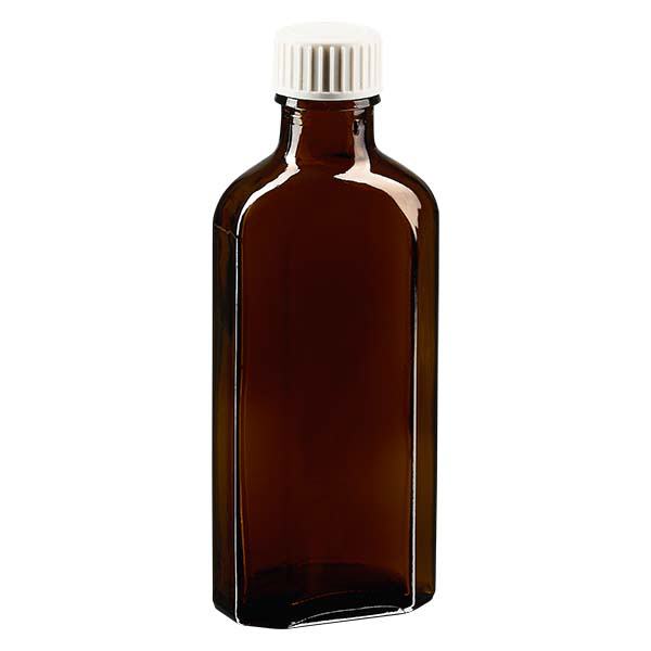 100 ml hnědý šroubovací uzávěr Meplat s pěnovou vložkou z PE 100 ml hnědý šroubovací uzávěr Meplat s pěnovou vložkou z PE