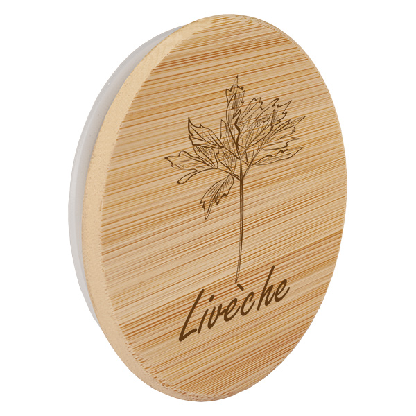 Couvercle en bois "Livèche" pro WECK RR60 Couvercle en bois "Livèche" pro WECK RR60