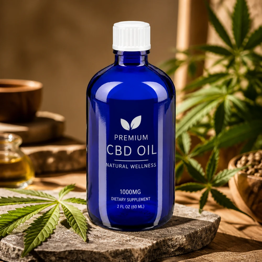 Lékárenská láhev modrá 100ml šroubovací uzávěr bílý globule standardní UV-schützende blaue Glasflasche 100ml mit weißem Verschluss für lichtempfindliche Substanzen