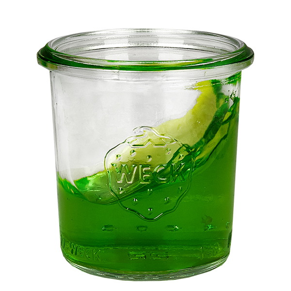 Sada 36 sklenic Weck o objemu 140 ml se skleněnými víčky. Sada 36 sklenic Weck o objemu 140 ml se skleněnými víčky.