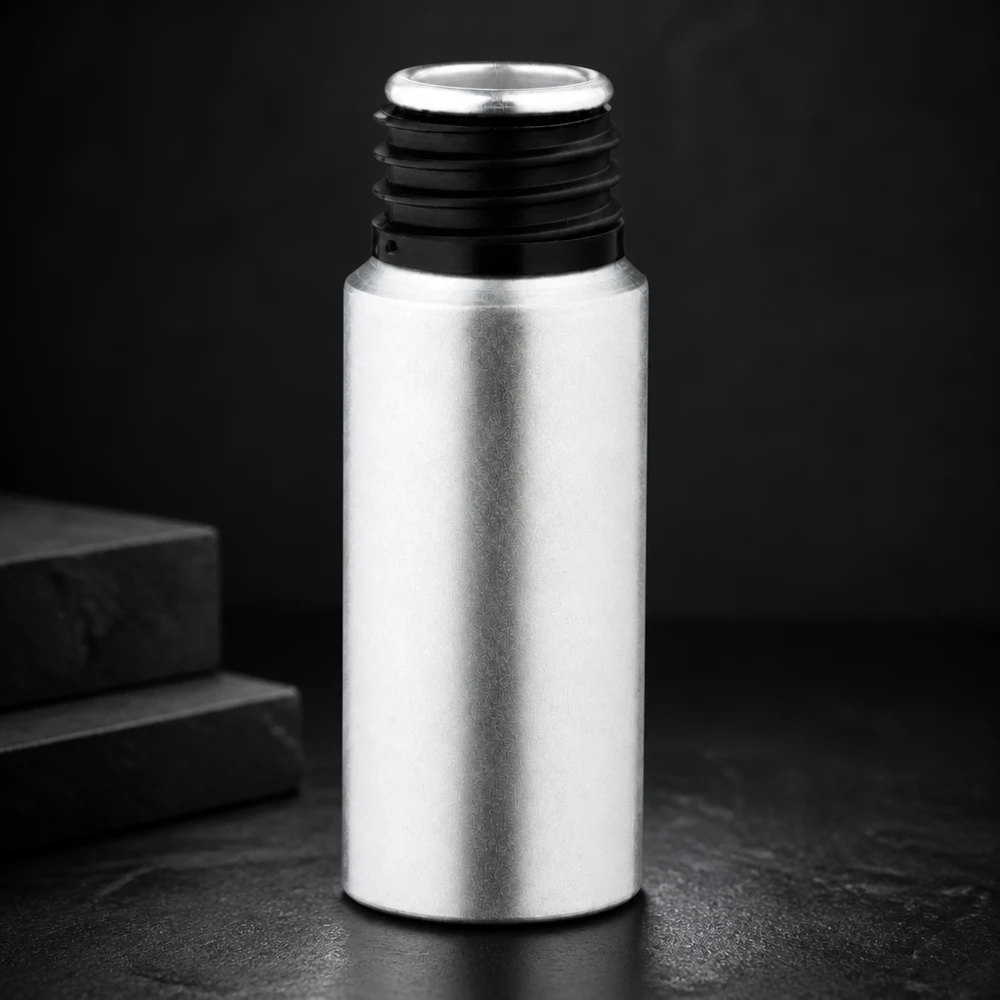 20ml mořená hliníková láhev s uzávěrem Professionelle 20ml gebeizte Aluflasche mit versiegeltem Verschlusssystem