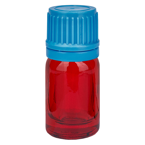 5ml lahvi&#269;ka 11mm &#353;roubovac&#237; uz&#225;v&#283;r modr&#225; s uz&#225;v&#283;rem proti neopr&#225;vn&#283;n&#233; manipulaci RedLine UT18/5