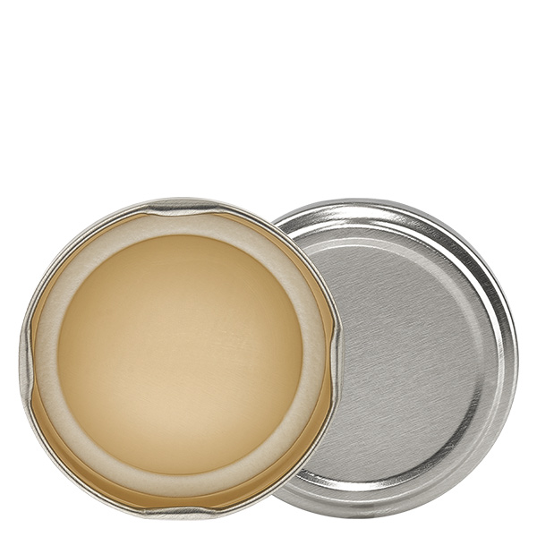 63mm víko BasicSeal stříbrné (TO63) UNiTWIST 63mm víko BasicSeal stříbrné (TO63) UNiTWIST