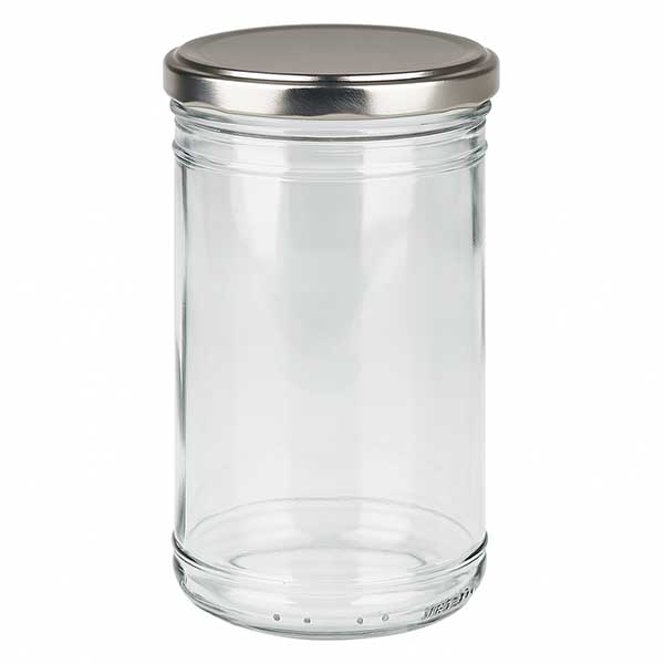 1053ml tumbler + víčko BasicSeal stříbrné matné UNiTWIST