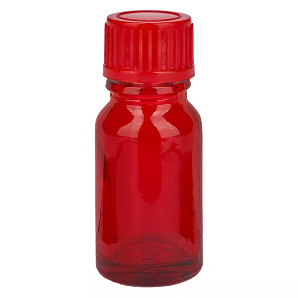 10ml lahvička 11mm šroubovací uzávěr červená Standard RedLine UT18/10 10ml lahvička 11mm šroubovací uzávěr červená Standard RedLine UT18/10