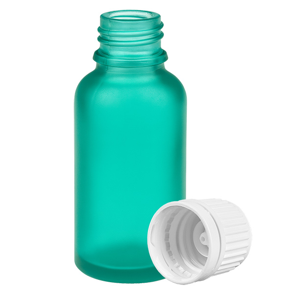 30ml láhev 11mm šroubovací uzávěr bílý tamper evidentní uzávěr GreenLine UT18/30 30ml láhev 11mm šroubovací uzávěr bílý tamper evidentní uzávěr GreenLine UT18/30