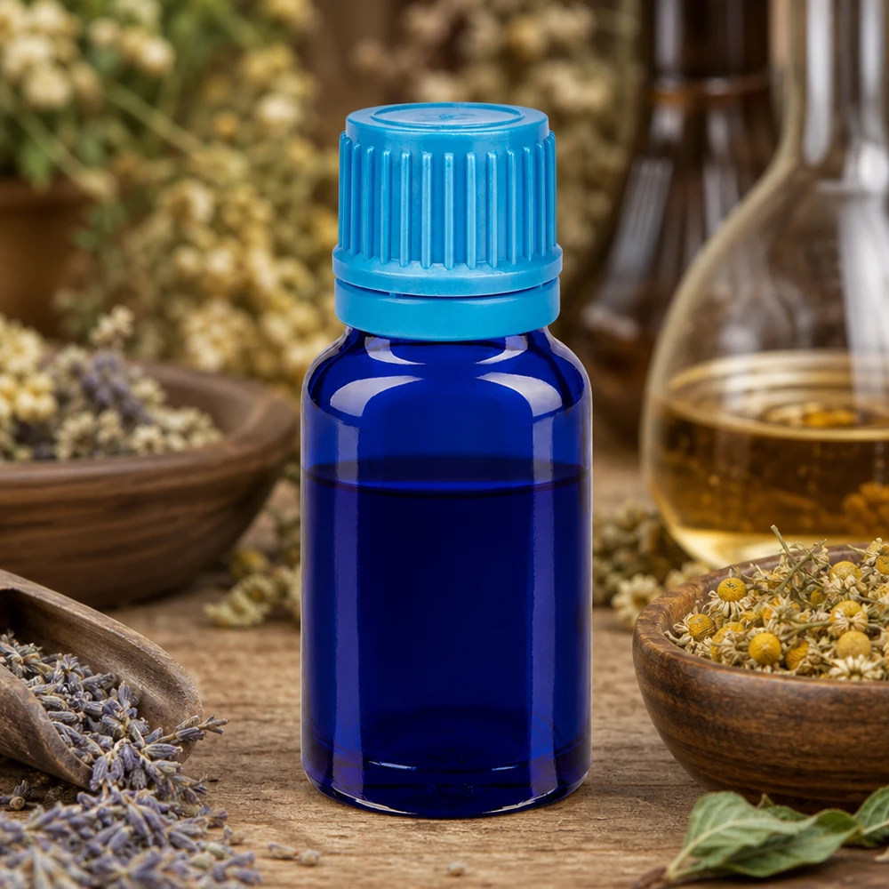 Handliche 10ml Glasflasche mit kindergesichertem Verschluss für sichere Aufbewahrung