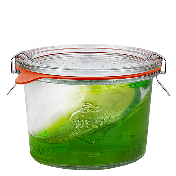 Sada 48 kelímků Weck 80ml se 48 skleněnými víčky. Sada 48 kelímků Weck 80ml se 48 skleněnými víčky.