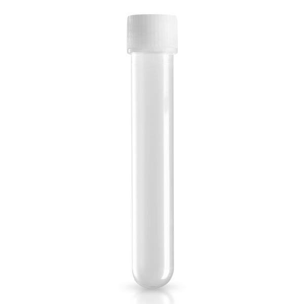 Zkumavky 13ml 16/100 se šroubovacím uzávěrem přírodní Zkumavky 13ml 16/100 se šroubovacím uzávěrem přírodní