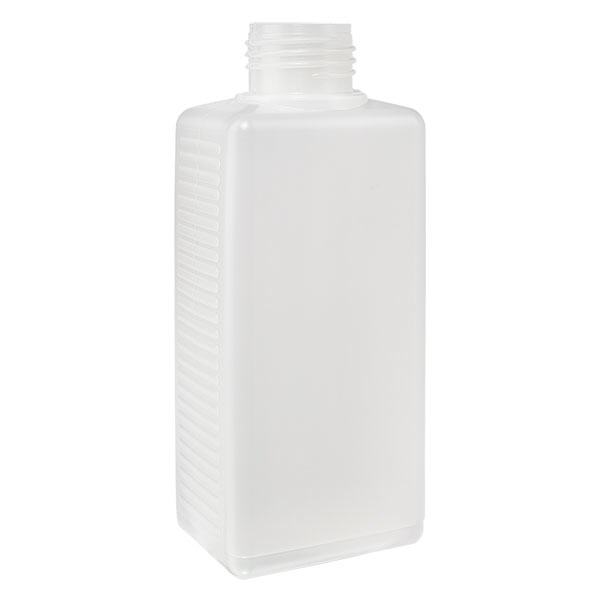 250ml čtvercová láhev PE přírodní, bez uzávěru 250ml čtvercová láhev PE přírodní, bez uzávěru