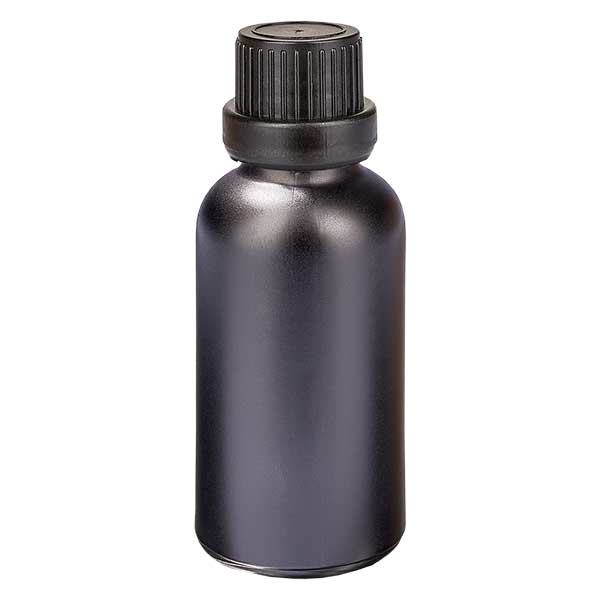 30ml láhev 11mm šroubovací uzávěr s ochranou proti manipulaci BlackLine UT18/30 30ml láhev 11mm šroubovací uzávěr s ochranou proti manipulaci BlackLine UT18/30
