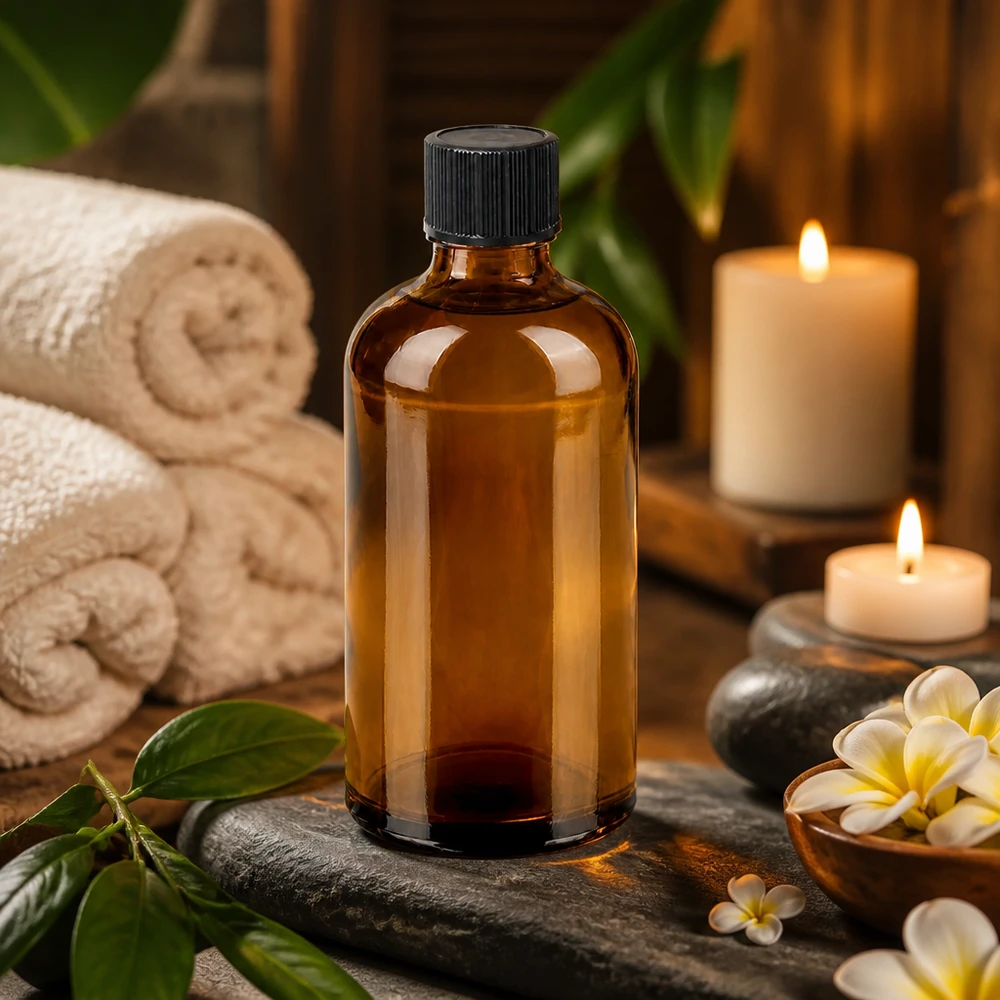 100ml kapátko lahvička 1mm černá standardní uzávěr BrownLine UT18/100 Lichtgeschützte 100ml Braunglasflasche mit hygienischem Tropfverschluss für Naturheilkunde