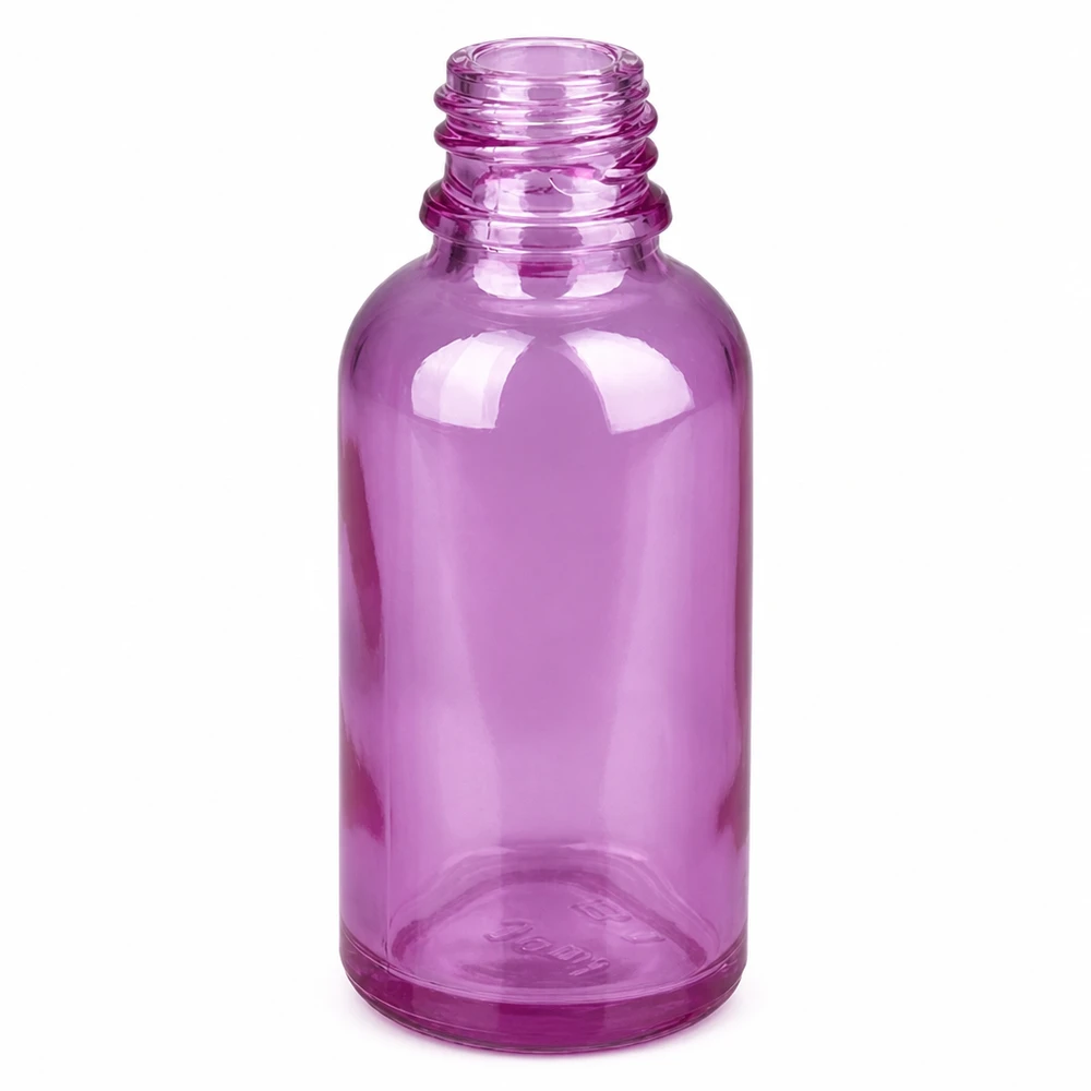 Apothekerflasche 30ml in transparentem Purpur für präzise Nasenspray-Dosierung