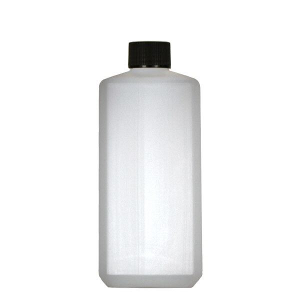500ml čtvercová láhev PE přírodní, s uzávěrem 500ml čtvercová láhev PE přírodní, s uzávěrem