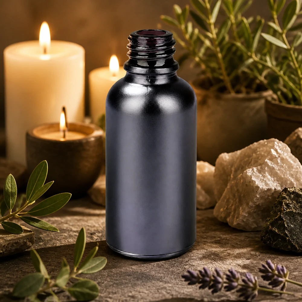 30ml dávkovací láhev BlackLine UT18/30 UNiTWIST Vielseitige BlackLine Apothekerflasche 30ml UT18/30 für Kosmetik Seren und flüssige Nahrungsergänzung